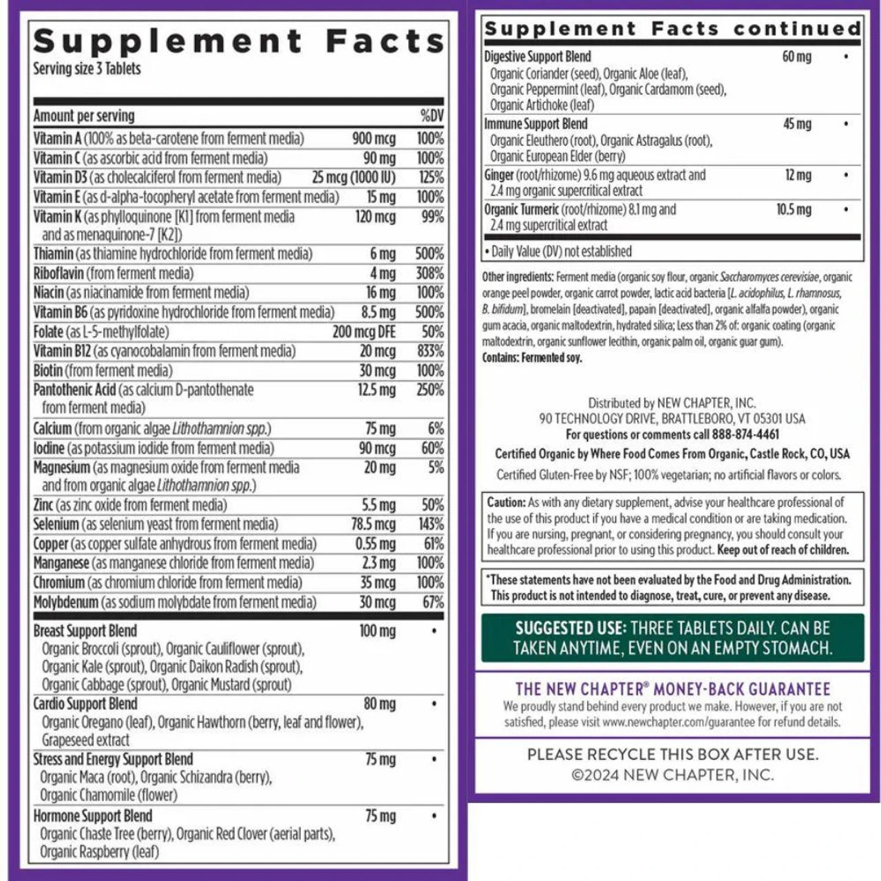 New Chapter Every Woman II 40+ 96 Tabs 2 New Chapter Every Woman II 40+ 96 Tabs - Image 2