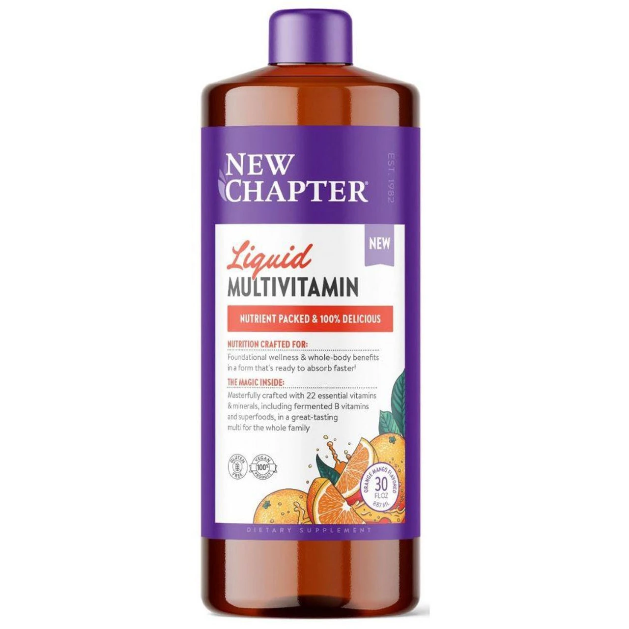 New Chapter Liquid Multivitamin 30oz 2 New Chapter Liquid Multivitamin 30oz - Image 2