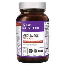 New Chapter WHOLEmega 2000mg 180 Softgels