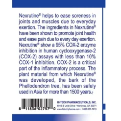 Hi-Tech Pharmaceuticals Nexrutine 60 Tablets 9 Hi-Tech Pharmaceuticals Nexrutine 60 Tablets -Now Foods Store nexruitine writeup 67377.1707418442