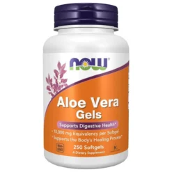 Now Foods Aloe Vera Gels 250 Softgels
