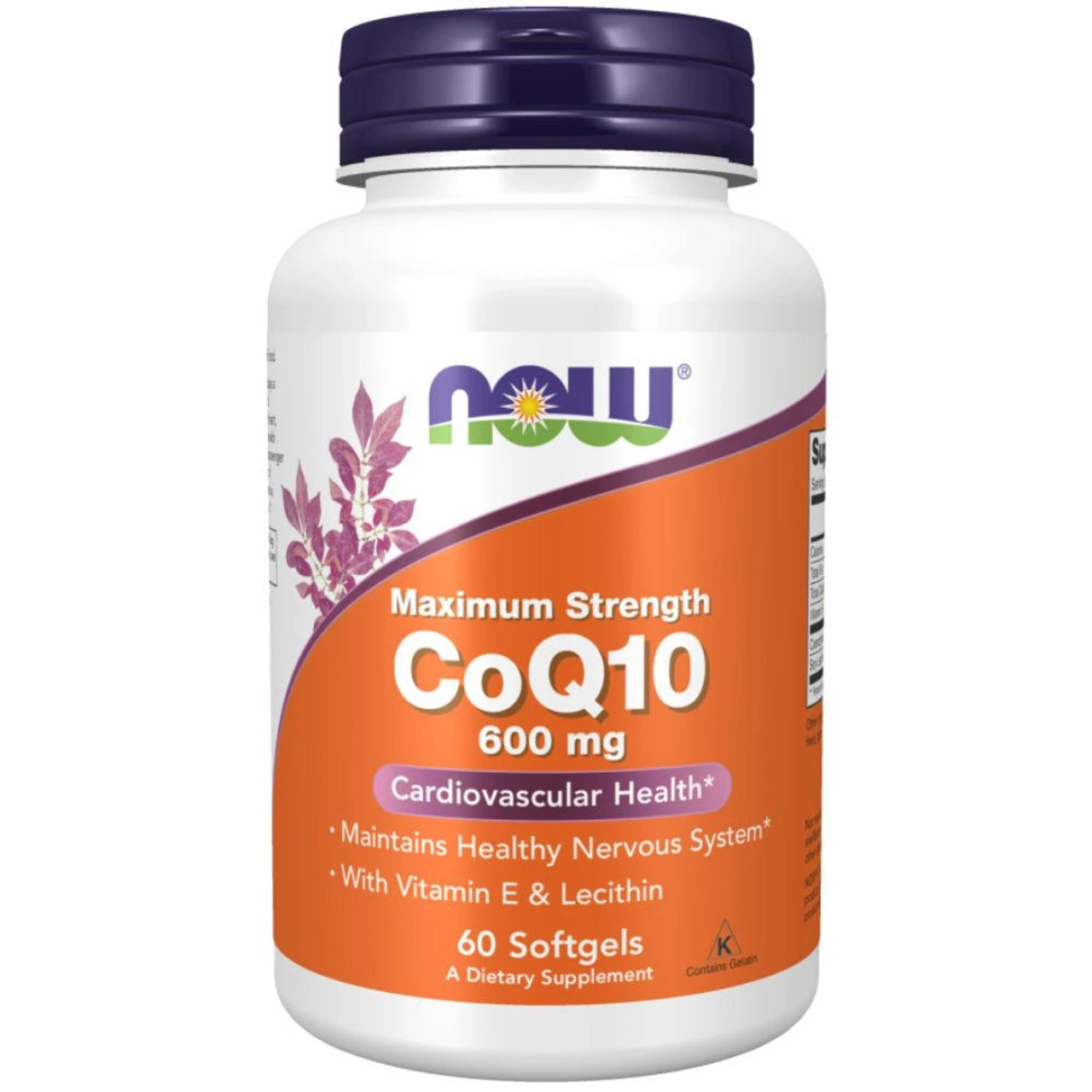 Now Foods CoQ10 600mg 60 Softgels 1 Now Foods CoQ10 600mg 60 Softgels