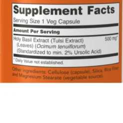 Now Foods Holy Basil Extract 90 Vegetable Capsules 3 Now Foods Holy Basil Extract 90 Vegetable Capsules -Now Foods Store nf holy basil 90ct ingredients 97028.1740115148