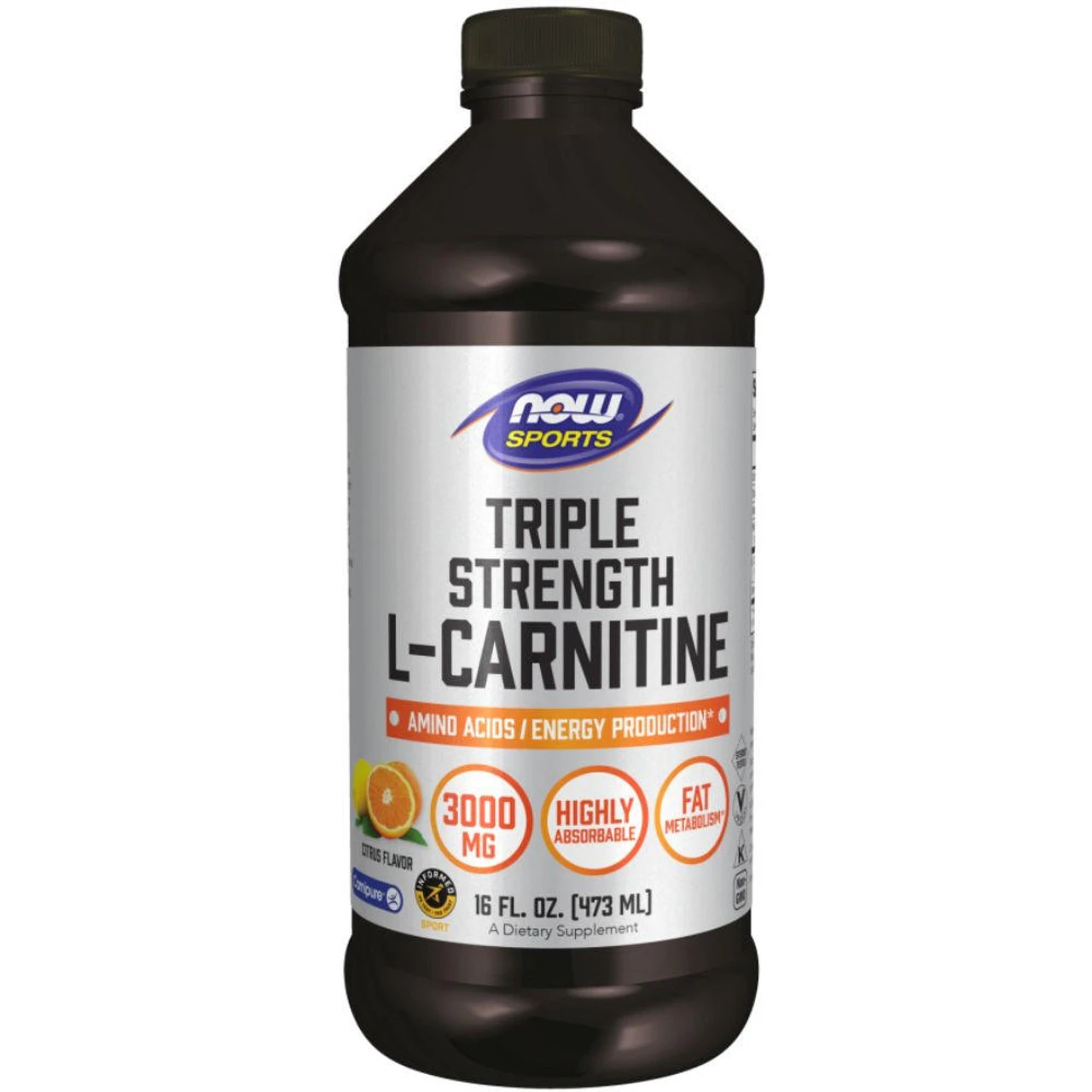Now Foods Triple Strength L-Carnitine 16 Fl Oz 1 Now Foods Triple Strength L-Carnitine 16 Fl Oz