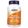 Now Foods Super Omega 3-6-9 1200 Mg 90 Softgels