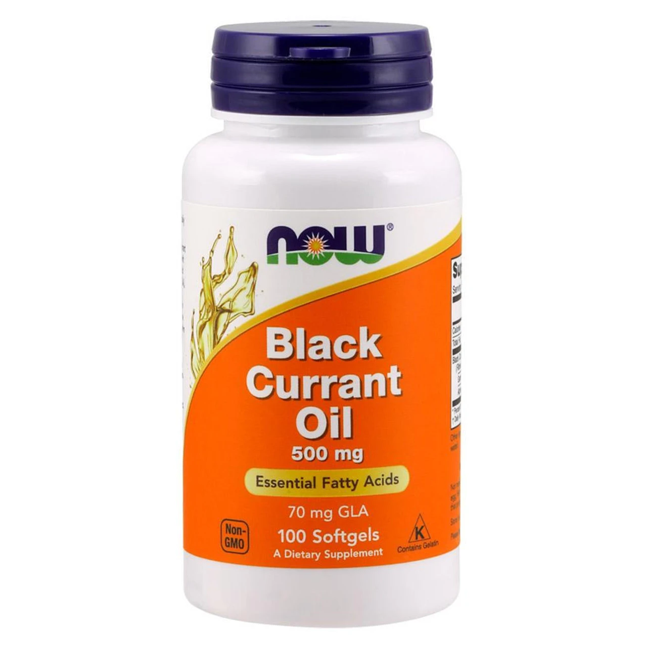 Now Foods Black Currant Seed Oil 500mg 100 Soft Gels 1 Now Foods Black Currant Seed Oil 500mg 100 Soft Gels