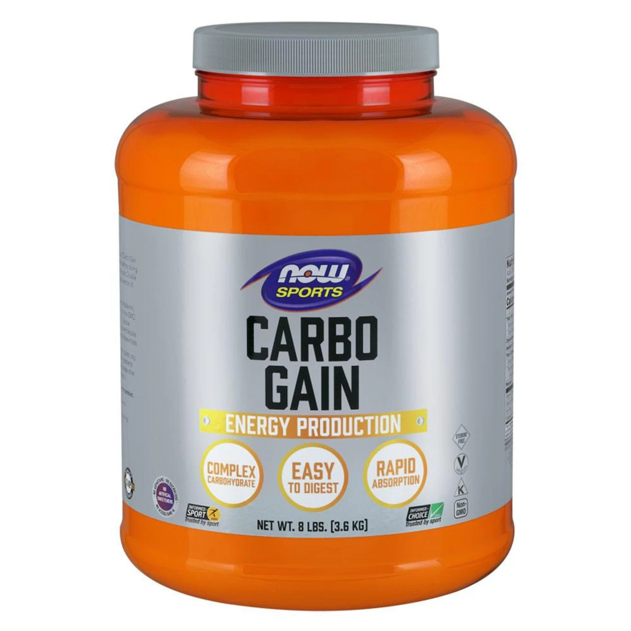 Now Foods Carbo Gain 8 Lbs 1 Now Foods Carbo Gain 8 Lbs