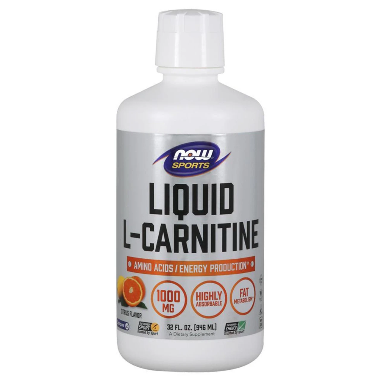 Now Foods Liquid L-Carnitine 32 Fl. Oz. Citrus 1 Now Foods Liquid L-Carnitine 32 Fl. Oz. Citrus