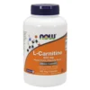 Now Foods Carnitine 500 Mg 180 Vegetable Capsules