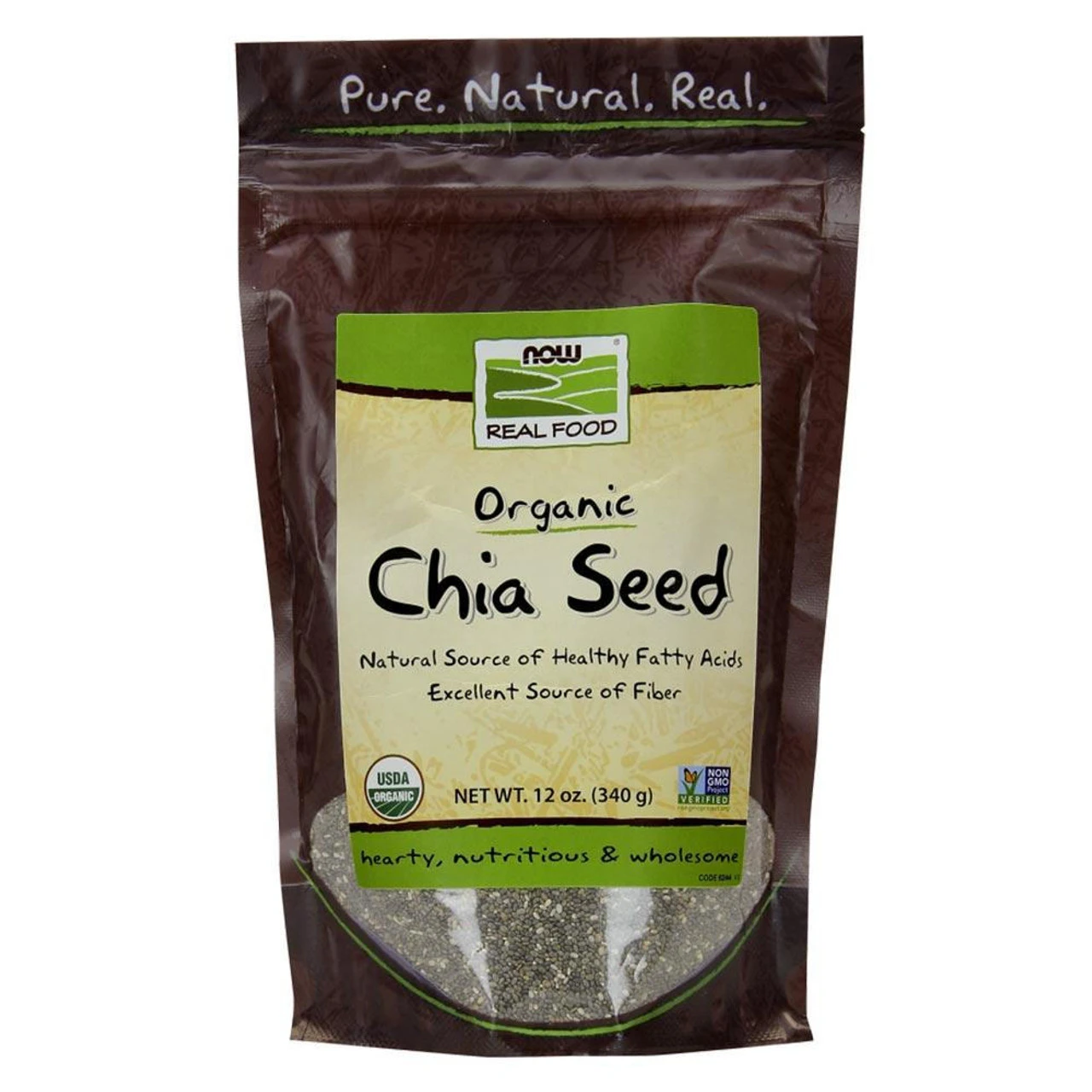 Now Foods Black Chia Seeds Organic 12 Oz 1 Now Foods Black Chia Seeds Organic 12 Oz