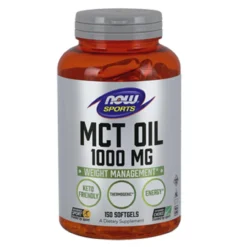 Now Foods MCT Oil 1000mg 150 Softgels