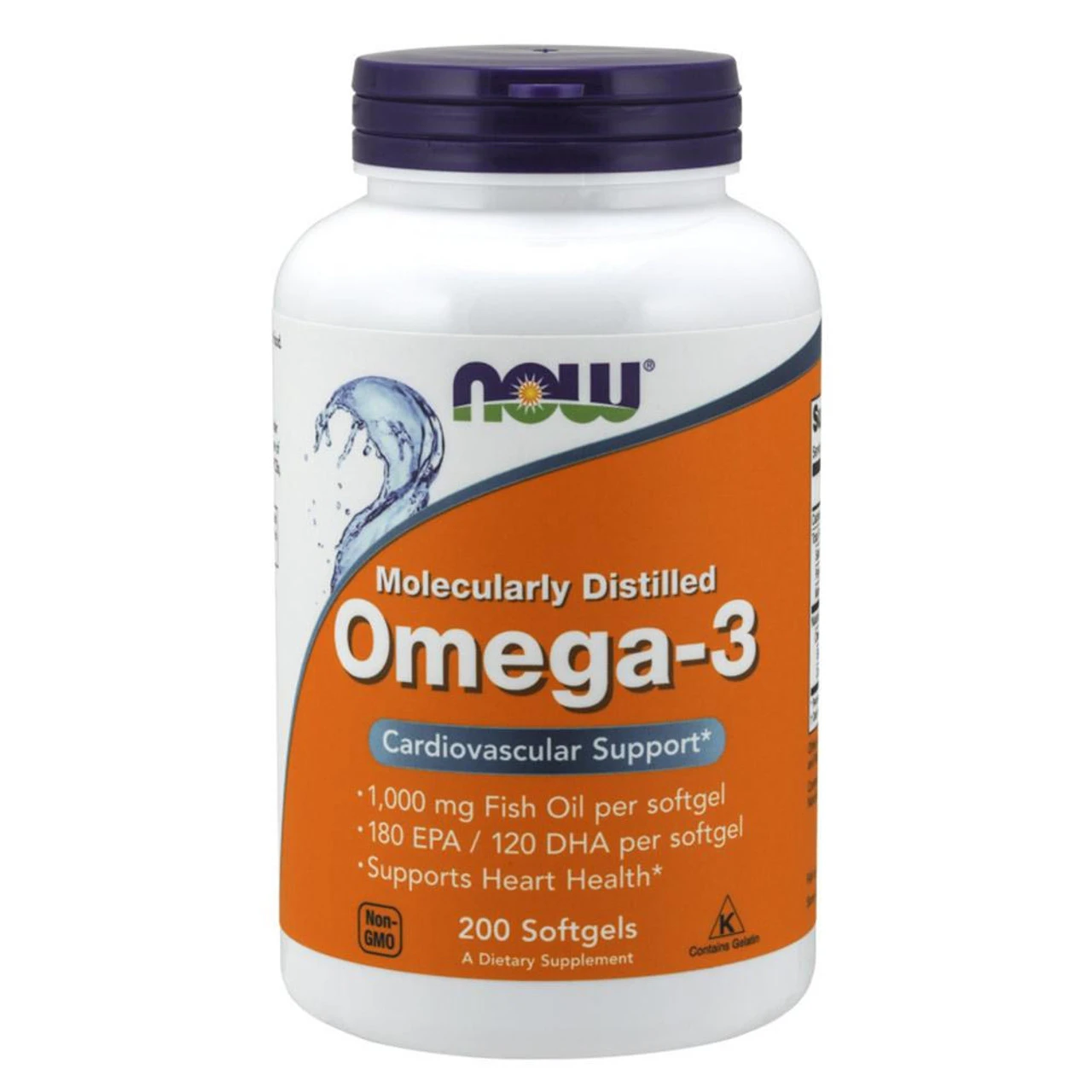 Now Foods Omega-3 1000mg 200 Gels 1 Now Foods Omega-3 1000mg 200 Gels