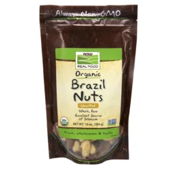 Now Foods Organic Brazil Nuts Raw 10 Oz