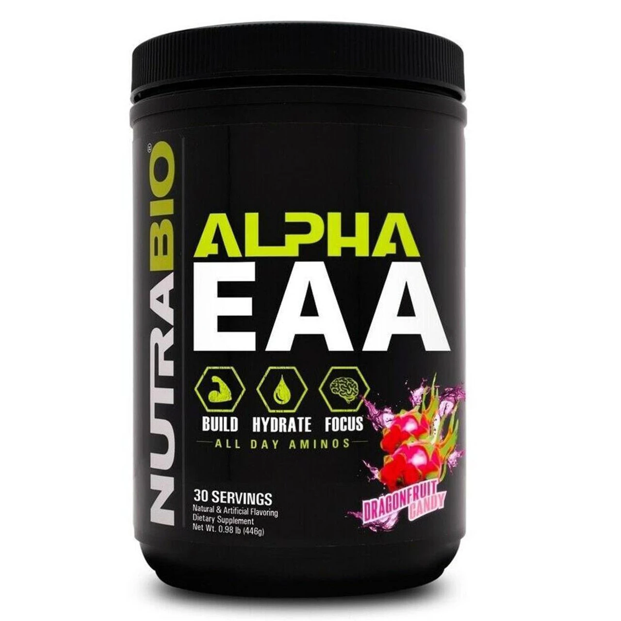 NutraBio Alpha EAA 30 Servings 3 NutraBio Alpha EAA 30 Servings - Image 3