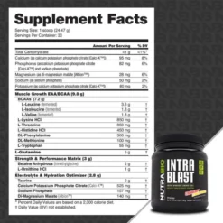 Nutrabio Intra Blast 30 Servings 7 Nutrabio Intra Blast 30 Servings -Now Foods Store nutrabio intrablast ingredients new 85478.1730772802