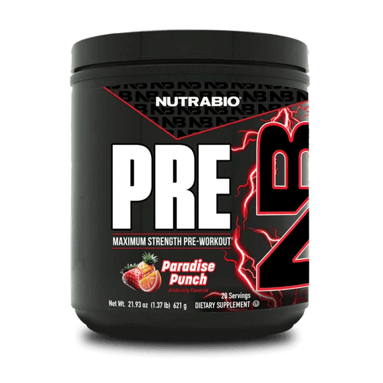 Nutrabio Pre Workout 20 Servings 4 Nutrabio Pre Workout 20 Servings - Image 4