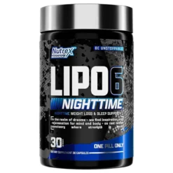 Nutrex Lipo-6 Nighttime 30 Capsules