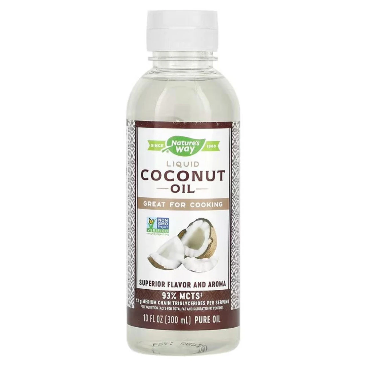Nature's Way Liquid Coconut Oil 10 Fl Oz 1 Nature's Way Liquid Coconut Oil 10 Fl Oz