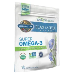 Garden Of Life Raw Organics Golden Flax Seed & Organic Chia Seed 12 Oz