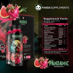 Panda Supps Pandamic Pre Workout RTD 12 Case -Now Foods Store panda rtd ingredients 56996.1737605902