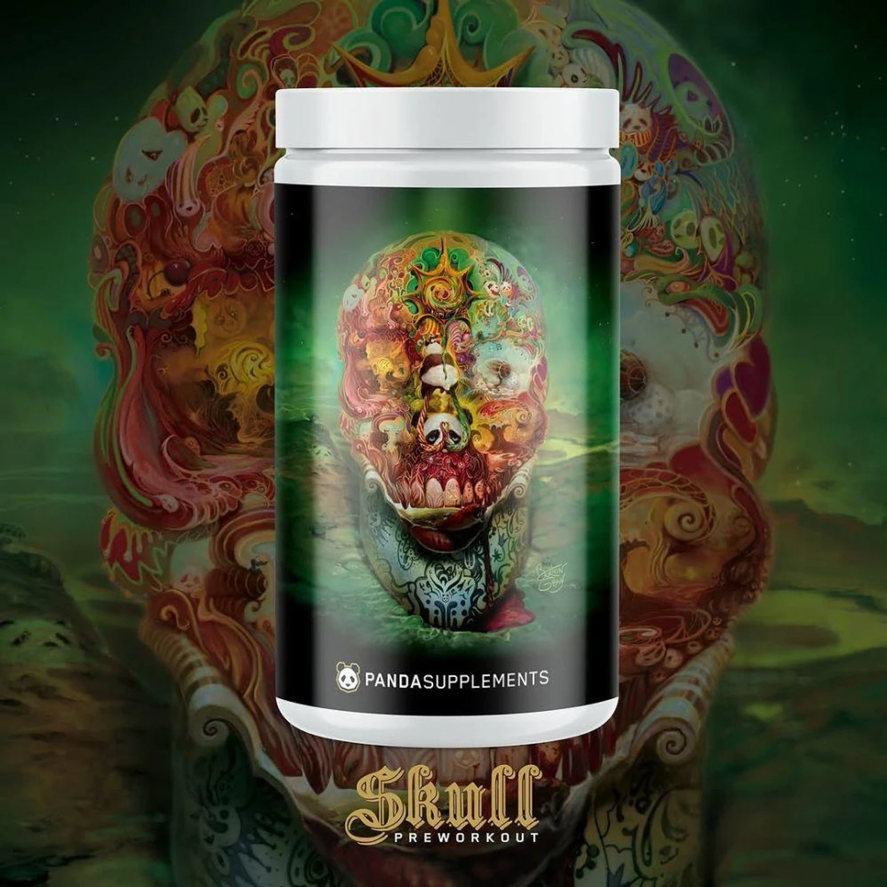 Panda Skull Pre Workout Limited Edition Skull Candy 3 Panda Skull Pre Workout Limited Edition Skull Candy - Image 3