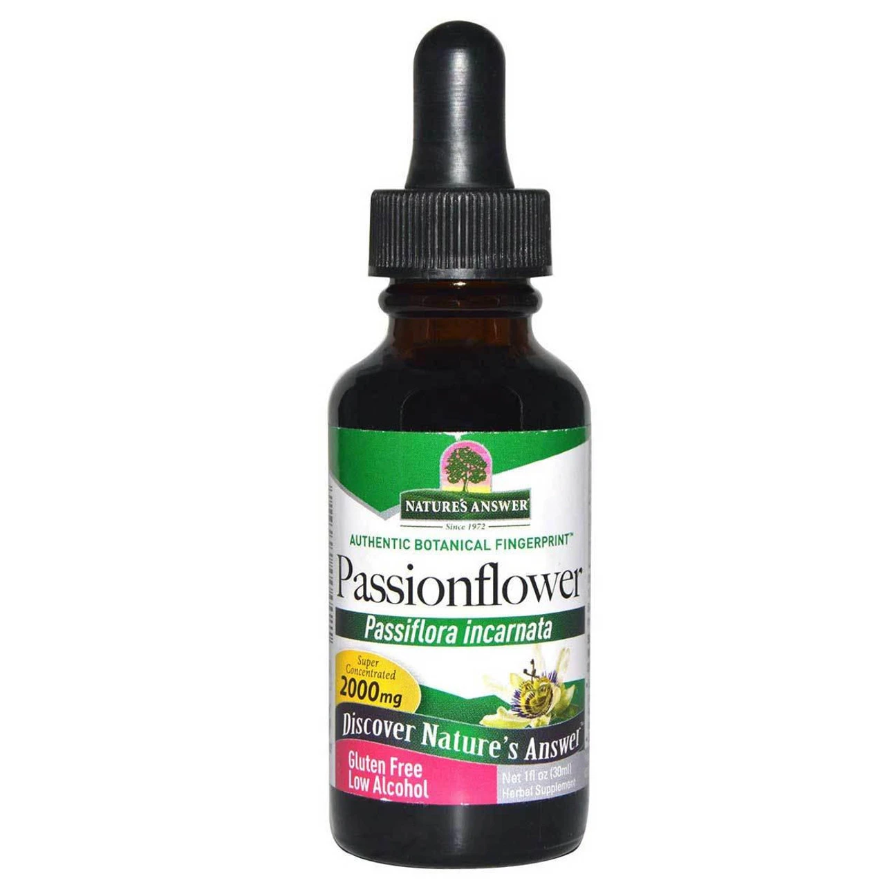 Nature's Answer Passionflower Extract 1 Oz 1 Nature's Answer Passionflower Extract 1 Oz