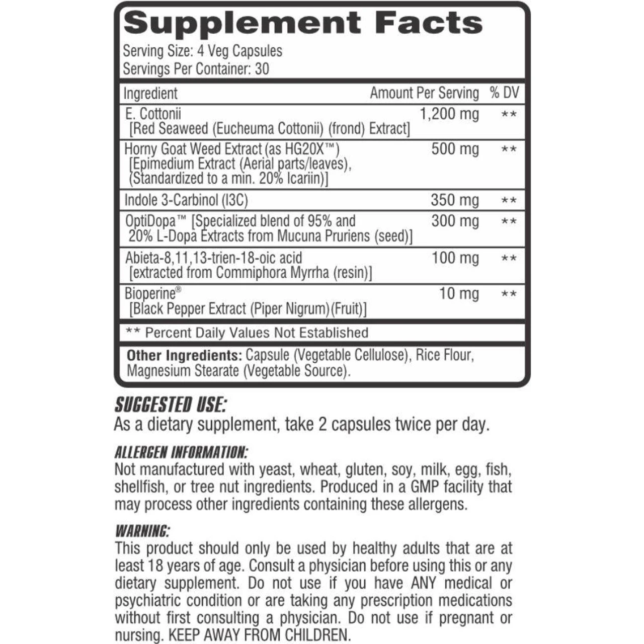 Competitive Edge Labs PCT Assist 120 Caps 3 Competitive Edge Labs PCT Assist 120 Caps - Image 3