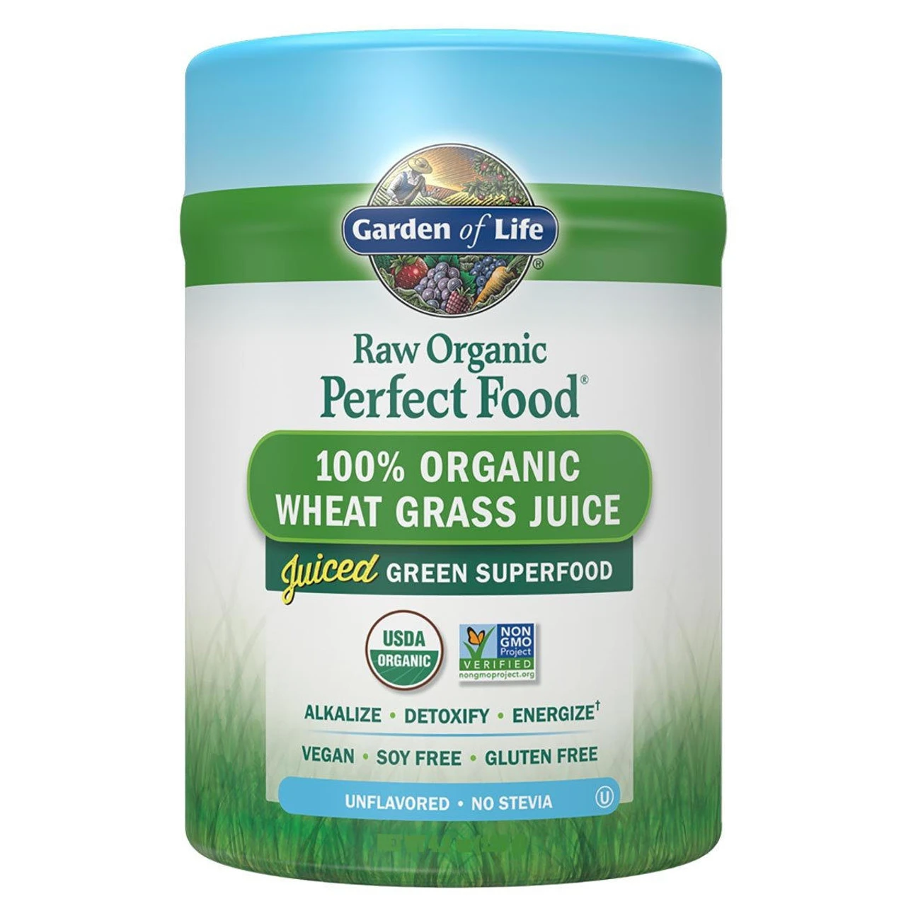 Garden Of Life Perfect Food Raw 100% Organic Young Wheat Grass Juice Powder 120 Grams 1 Garden Of Life Perfect Food Raw 100% Organic Young Wheat Grass Juice Powder 120 Grams