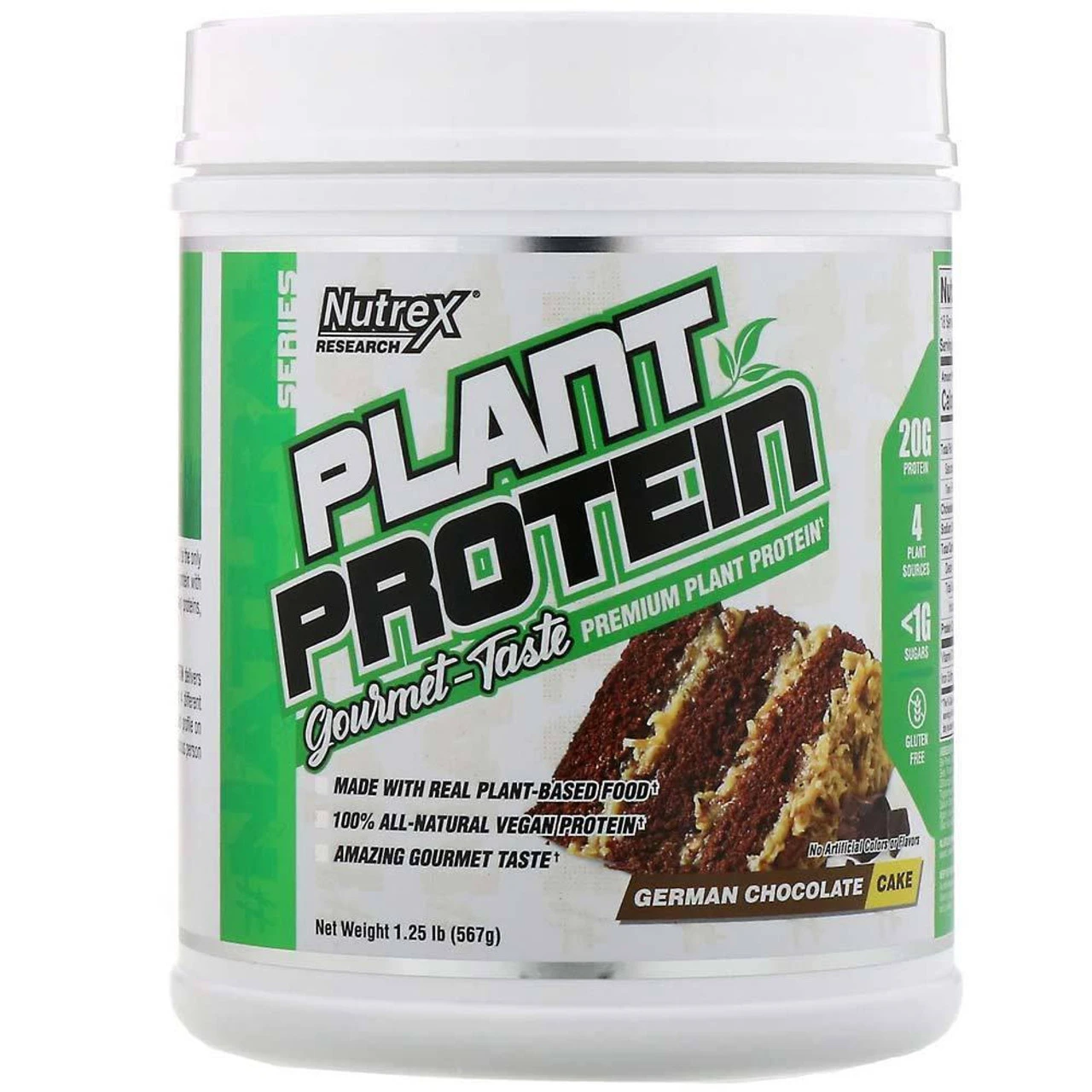 Nutrex Research Plant Protein 18 Servings 2 Nutrex Research Plant Protein 18 Servings - Image 2