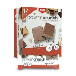 PowerCrunch Bar 12/Box 37 PowerCrunch Bar 12/Box -Now Foods Store powercrunch bar smores new 30083.1720655073