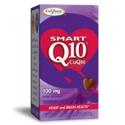 Enzymatic Therapy CoQ10 Vitaline Chewable 100mg Chocolate 30 Tabs