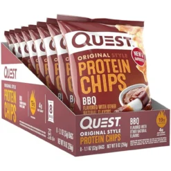 Quest Nutrition Quest Protein Chips 8/Box 6 Quest Nutrition Quest Protein Chips 8/Box -Now Foods Store quest bbq chips 2nd new 63169.1728439331