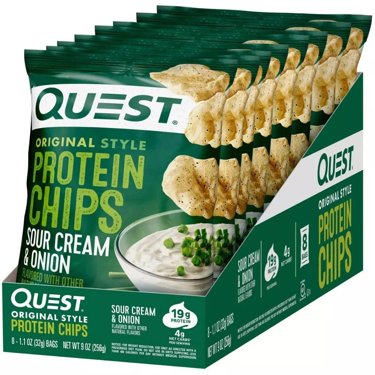Quest Nutrition Quest Protein Chips 8/Box 2 Quest Nutrition Quest Protein Chips 8/Box - Image 2
