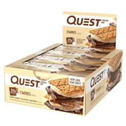 Quest Nutrition Quest Bar Protein Bar 12/Box 38 Quest Nutrition Quest Bar Protein Bar 12/Box -Now Foods Store quest smores bar 10907.1707417013