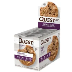 Quest Nutrition Cookies 12/Box 8 Quest Nutrition Cookies 12/Box -Now Foods Store quest cookies oatmeal 18220.1704742697