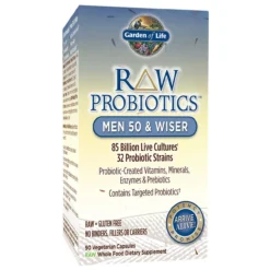 Garden Of Life Raw Probiotics Men 50 And Wiser 90 Capsules