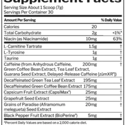 Rule 1 Burn Powder 30 Servings -Now Foods Store rule1 burn ingredients 31972.1738989382