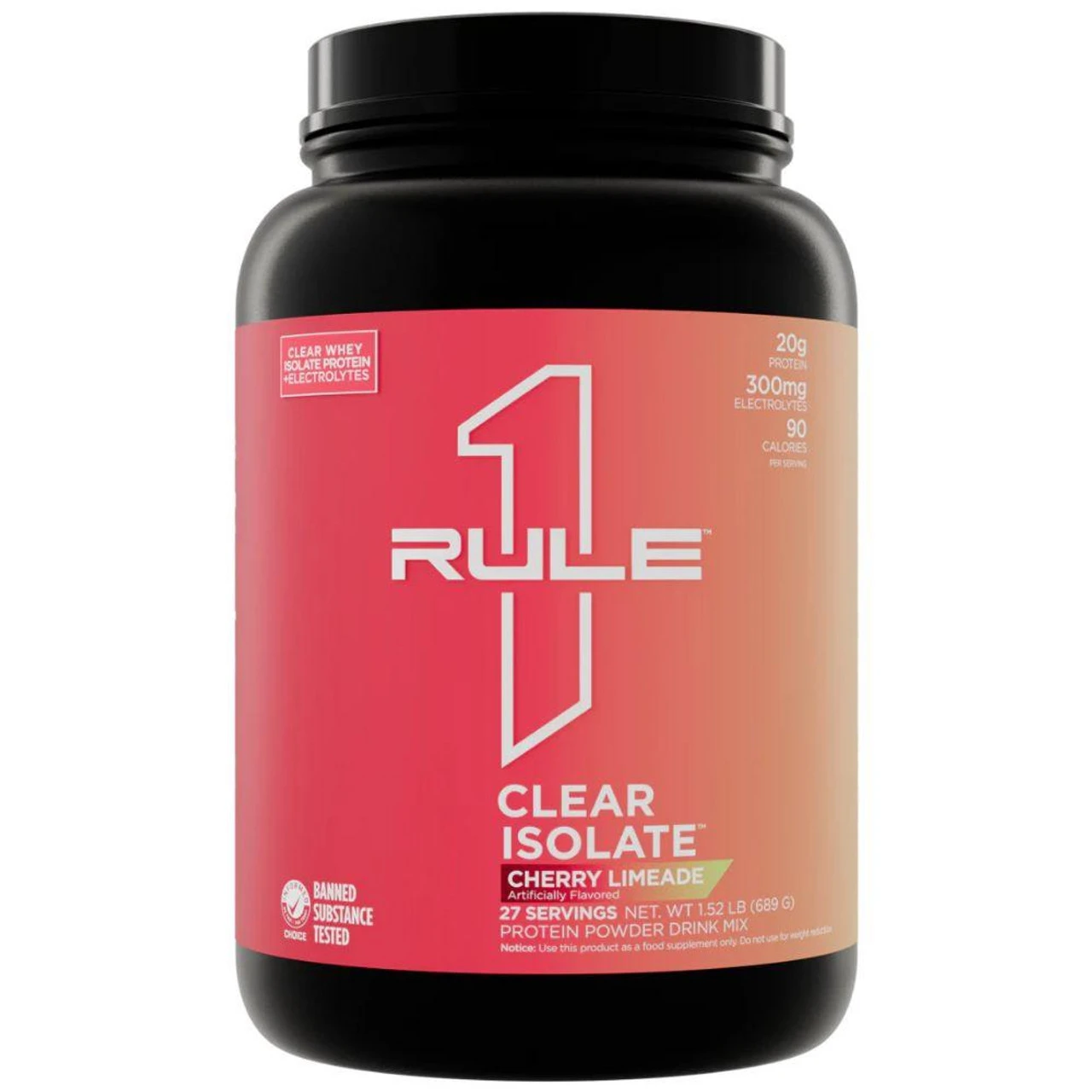 Rule 1 Clear Isolate Protein 27 Servings 1 Rule 1 Clear Isolate Protein 27 Servings