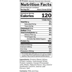 Rule 1 Natural Whey Isolate 2lb -Now Foods Store rule1 natural 2lbs ingredients 41729.1730772812