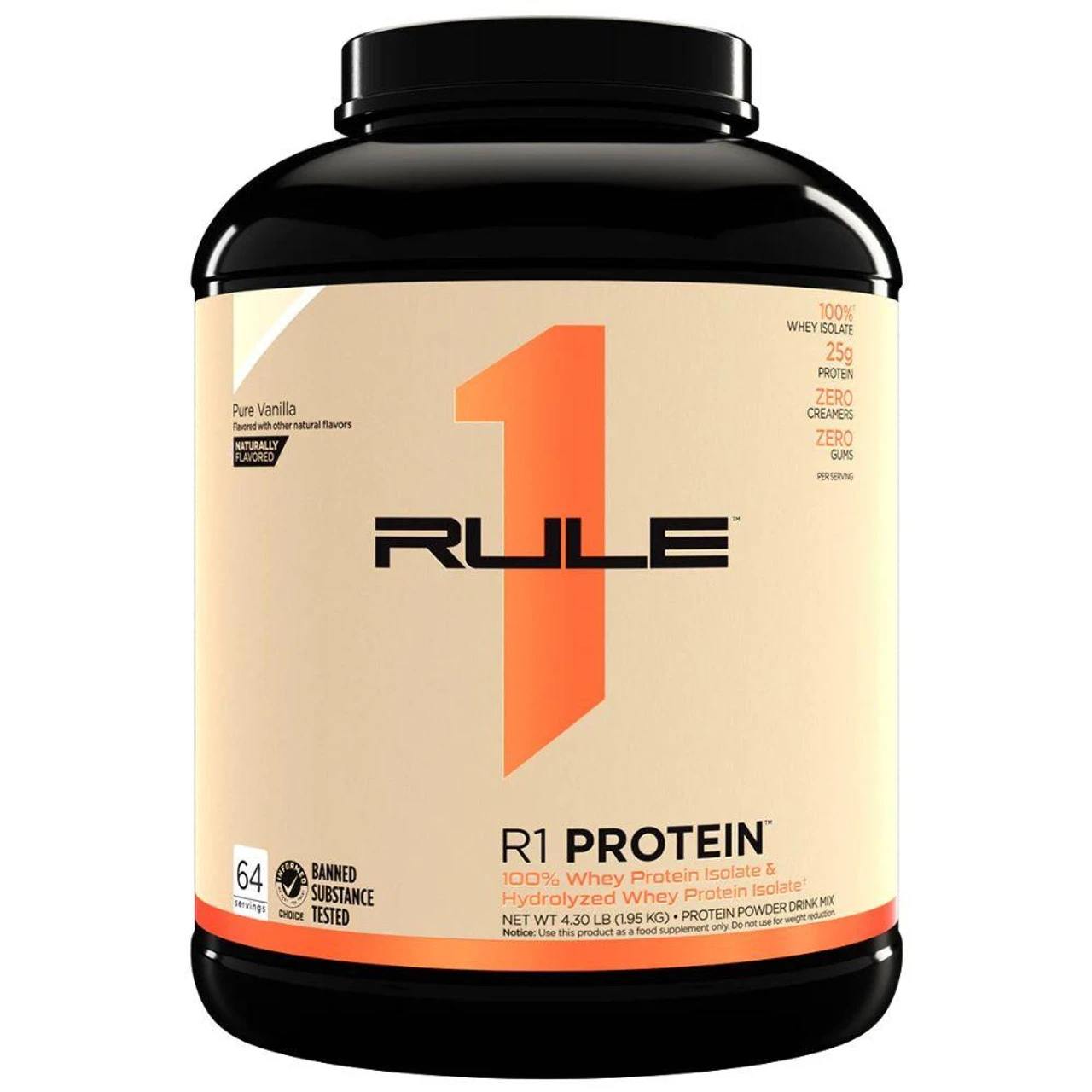 Rule 1 Natural Whey Isolate 5lb 2 Rule 1 Natural Whey Isolate 5lb - Image 2