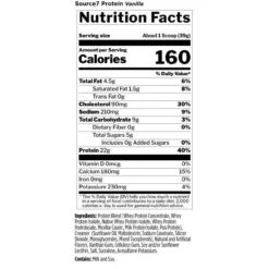 Rule 1 Source 7 Protein 2lb 5 Rule 1 Source 7 Protein 2lb -Now Foods Store rule1 source7 ingredients 77934.1747179981