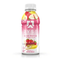 Ryse Clear Whey Protein Isolate 12 Case 7 Ryse Clear Whey Protein Isolate 12 Case -Now Foods Store ryse clear protein rtd strawberry banana bottle 15595.1729908017