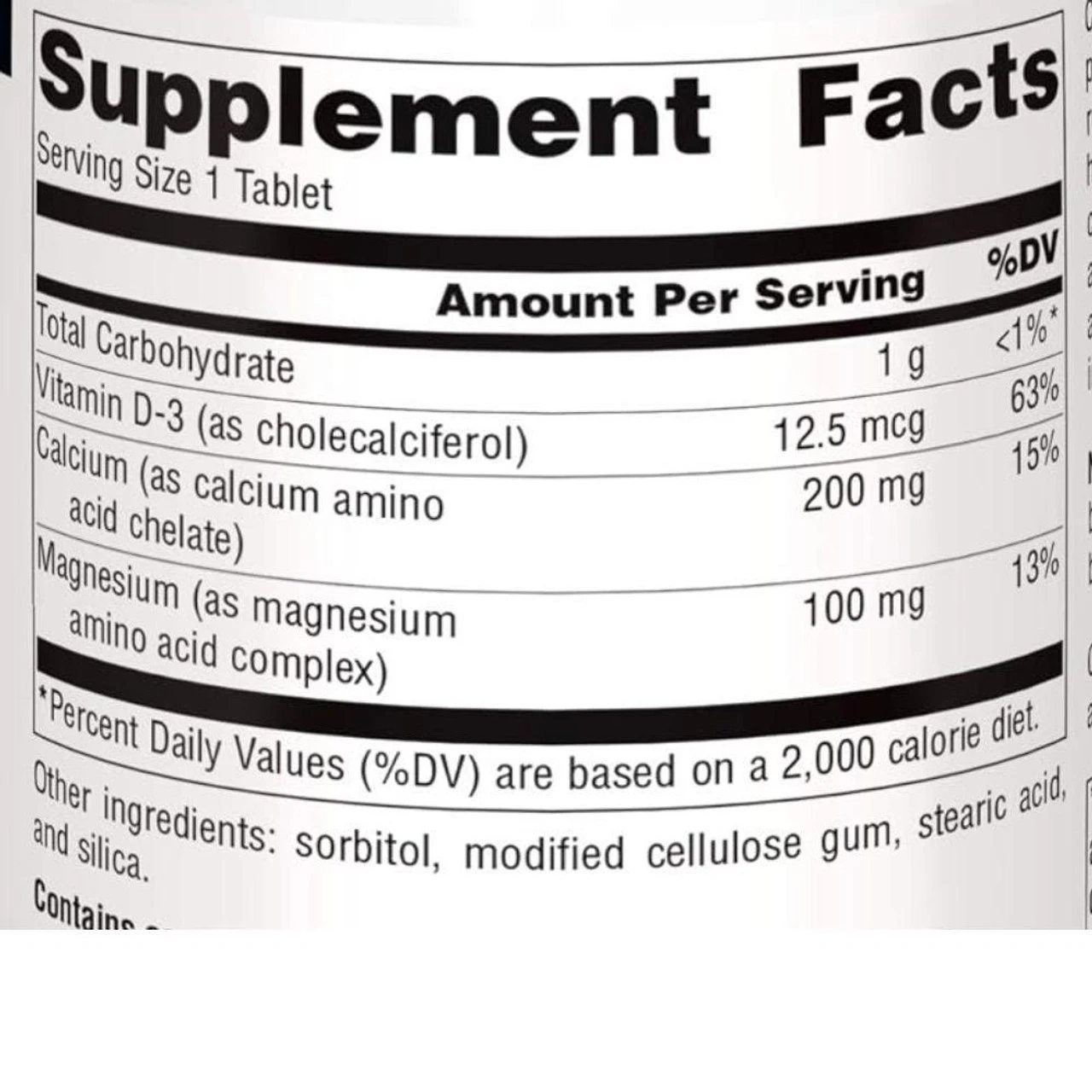 Source Naturals Calcium And Magnesium Chelate 300mg 250 Tablets 2 Source Naturals Calcium And Magnesium Chelate 300mg 250 Tablets - Image 2