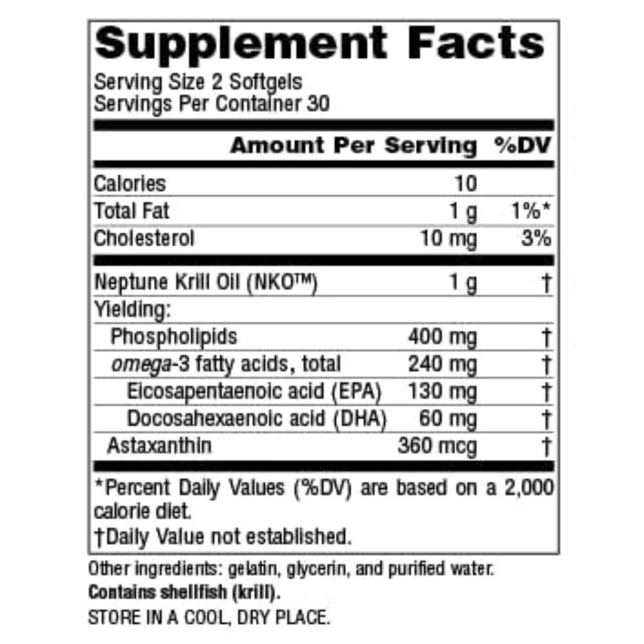 Source Naturals Neptune Krill Oil 500mg 60 Soft Gels 2 Source Naturals Neptune Krill Oil 500mg 60 Soft Gels - Image 2