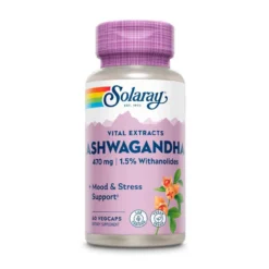 Solaray Ashwaganda 470mg 60 Capsules