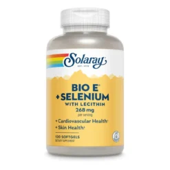 Solaray Bio E W/Selenium 400 IU 120 Softgels