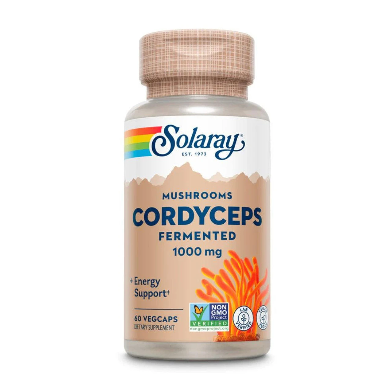Solaray Fermented Cordyceps 60 Capsules 1 Solaray Fermented Cordyceps 60 Capsules