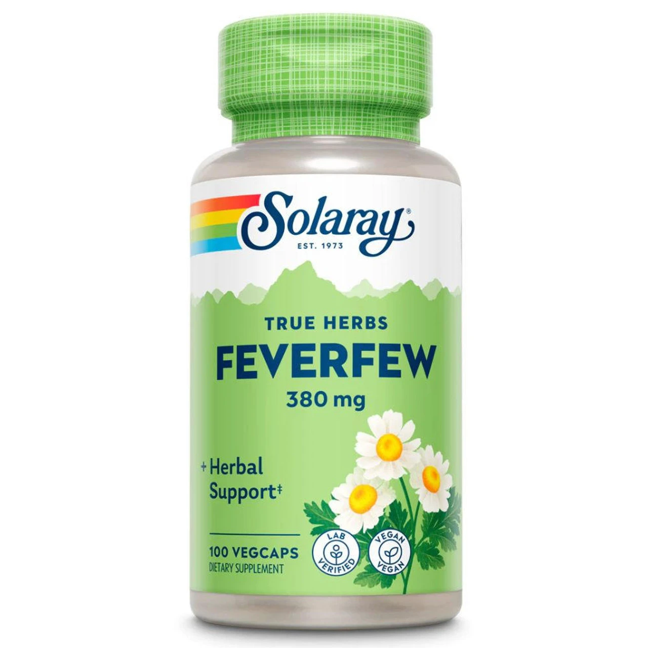 Solaray Feverfew 380mg 100 Capsules 1 Solaray Feverfew 380mg 100 Capsules