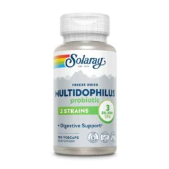 Solaray Freeze Dried Multidophilus Probiotic 3 Straisn 3 Billion CFU 100ct