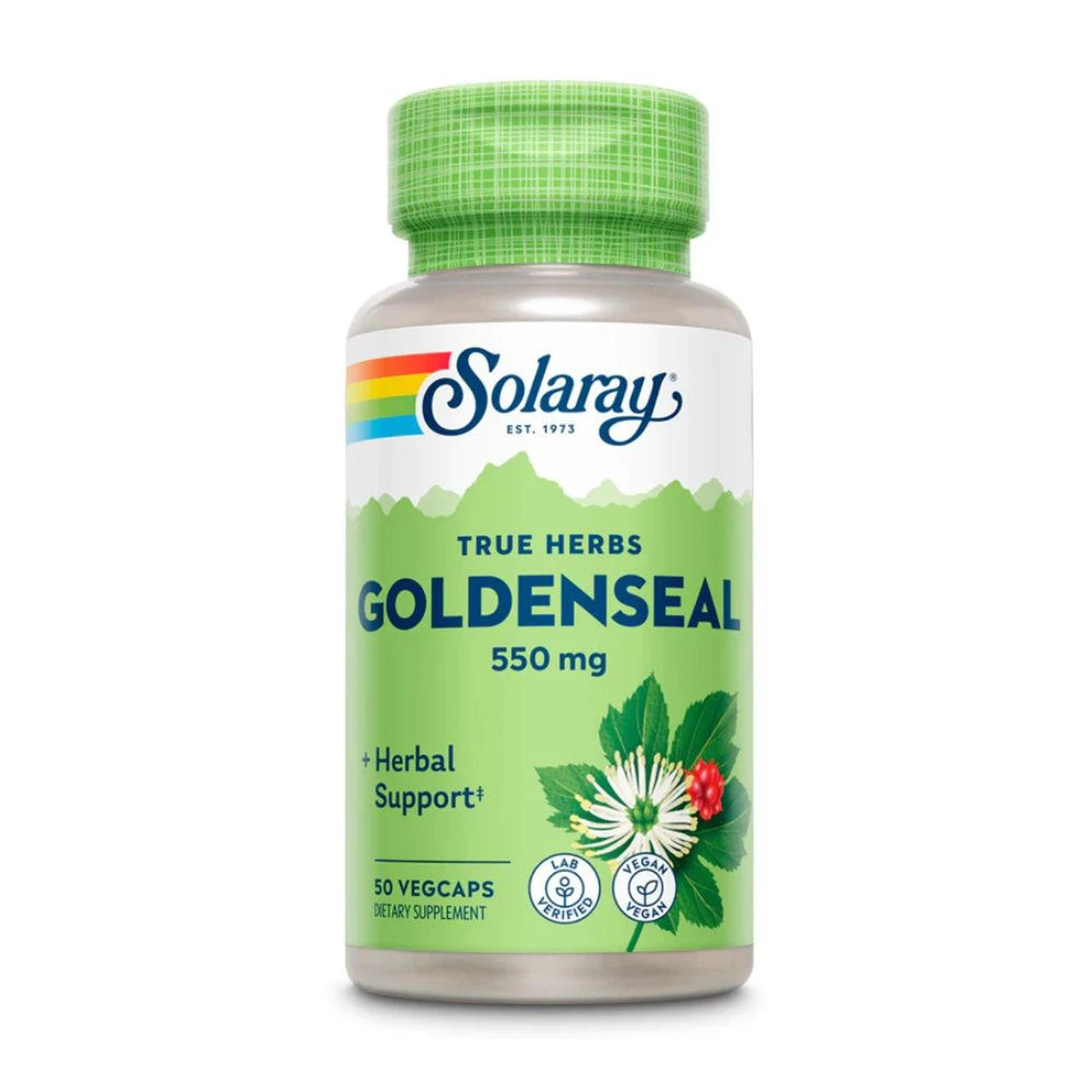 Solaray Goldenseal Root 550mg 50 Caps 1 Solaray Goldenseal Root 550mg 50 Caps